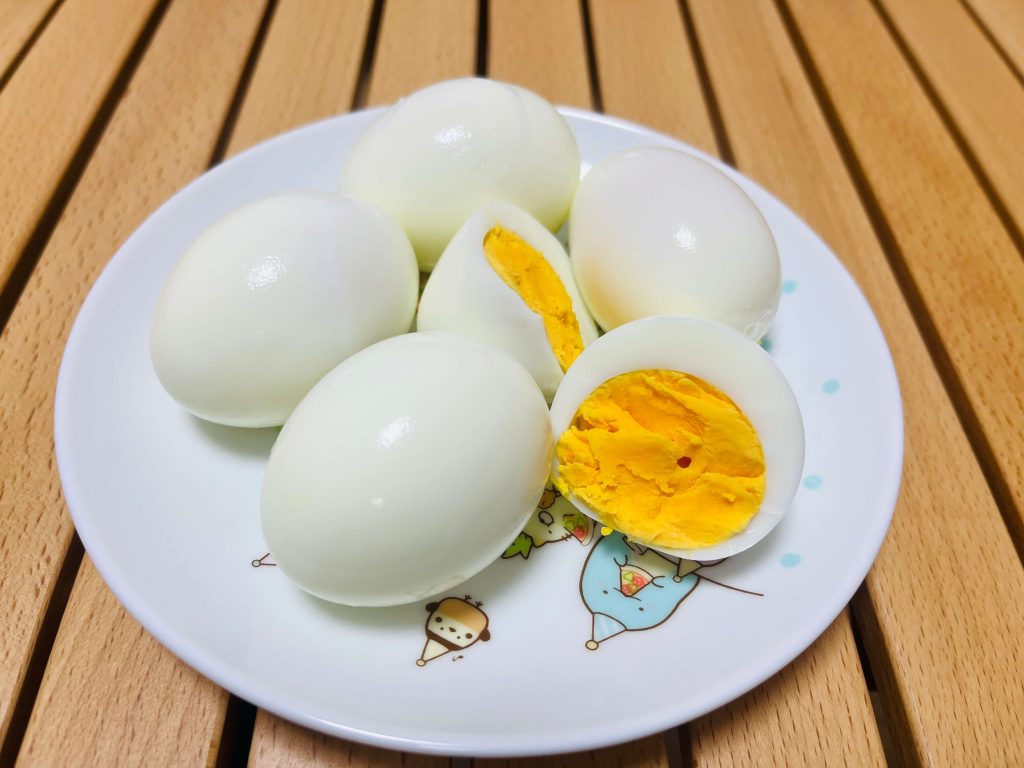茹でないゆで卵