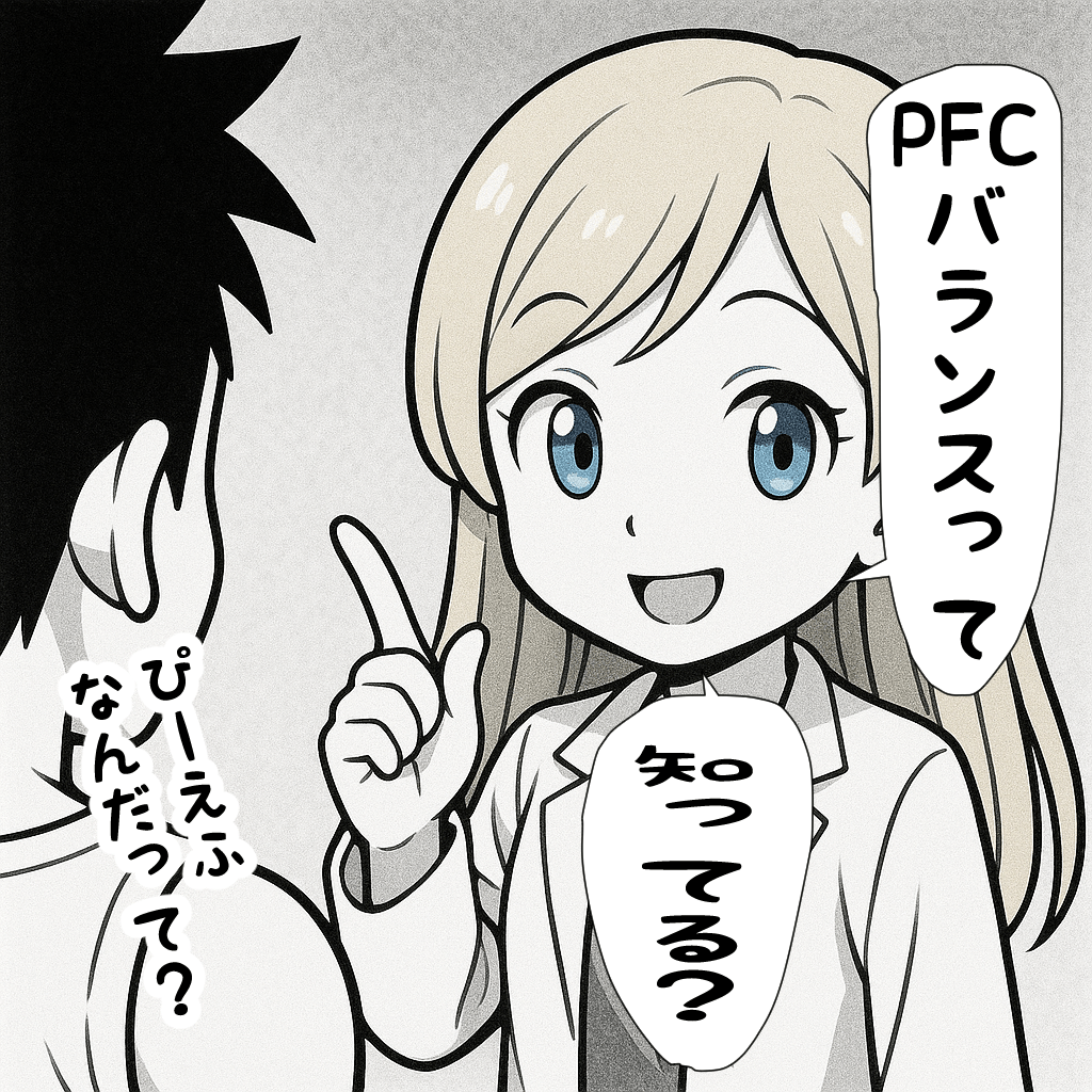 PFCバランスを知っているかと尋ねるちゃんゆみ